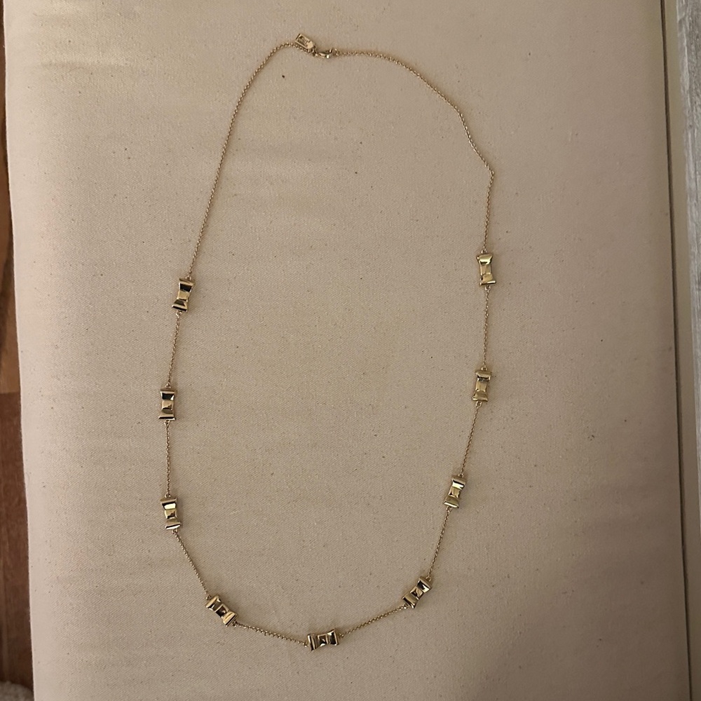 Kate Spade Gold Bow Necklace